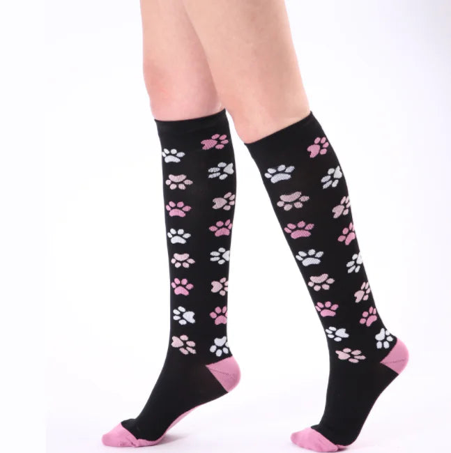 Compression Long Socks for Running and Sports